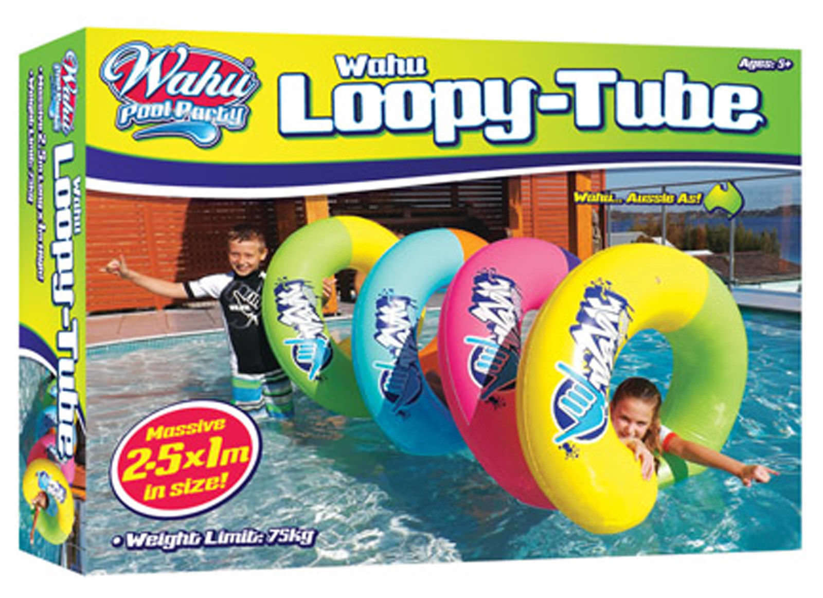 wahu floating pool slide