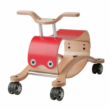 Wishbone Flip Ride-on Rocker Red