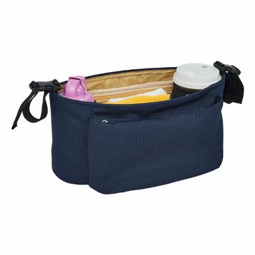 Fabric Pram Organiser / Handlebar Organiser - Navy