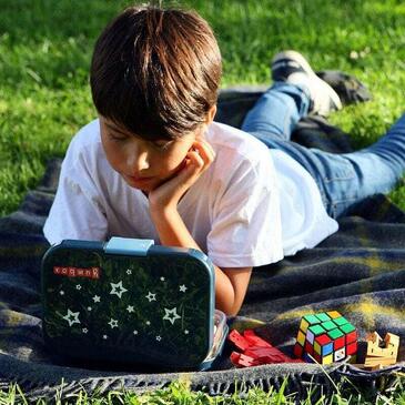 Yumbox Bento Lunchbox  Panino Terry Green