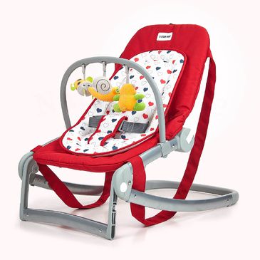 Star Kidz Astro Baby Rocker -  Red Hearts