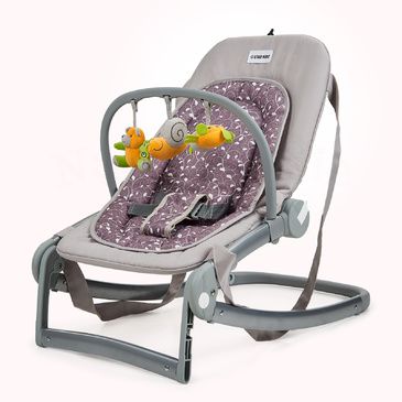 Star Kidz Astro Baby Rocker -  Silver Leaves