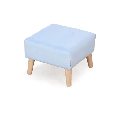 Star Kidz Foot Stool - Blue Velvet