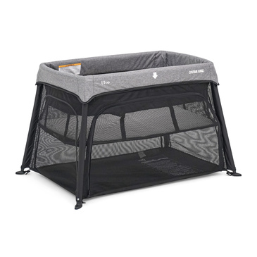 Vivo 3 in 1 Travel Cot Portacot with Bassinet Insert - Grey